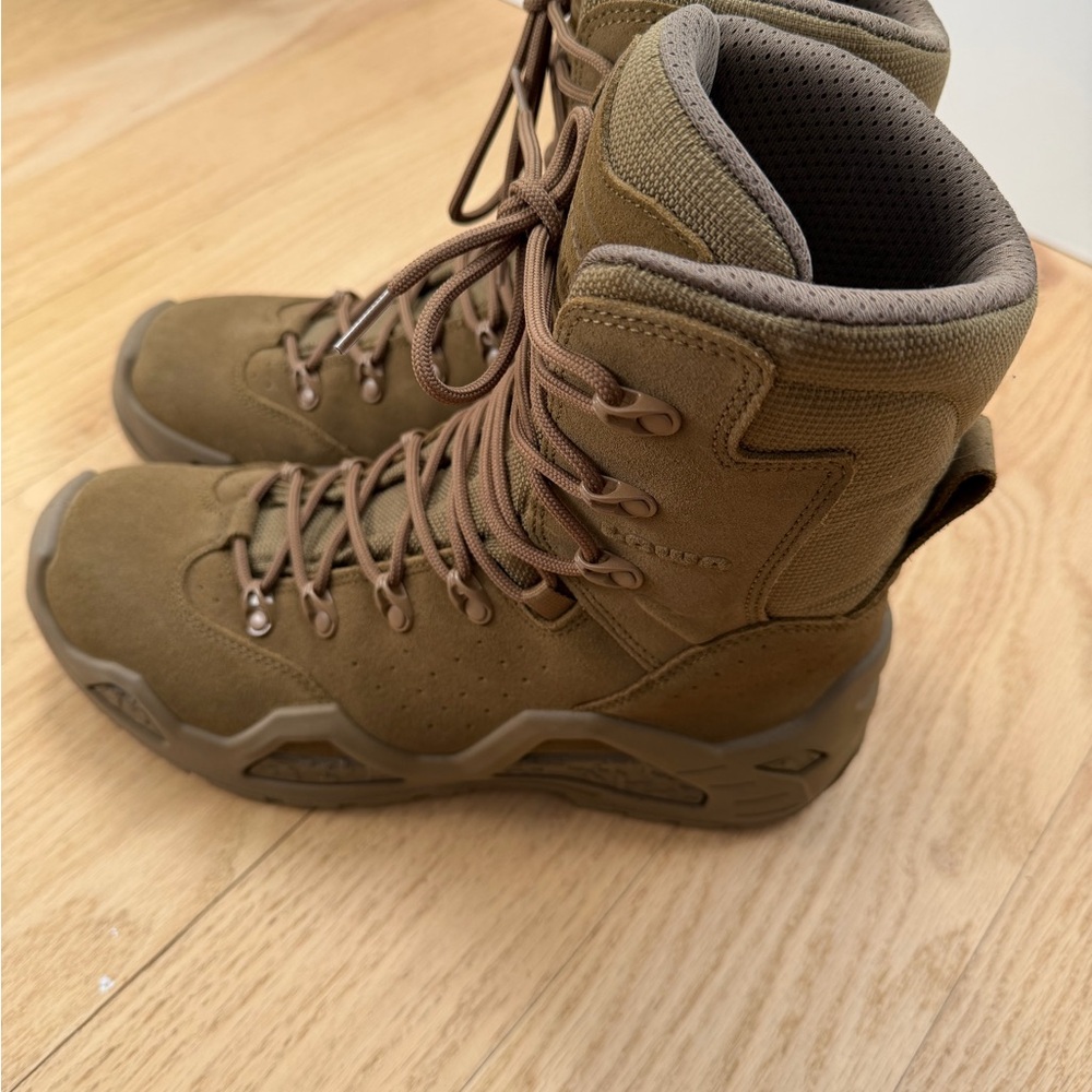 LOWA High-Top Lace-Up Boots